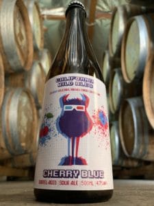 cherry blue wild ale