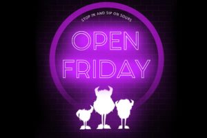 Tasting Room Open Friday-Sunday