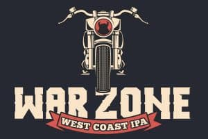 war zone west coast ipa - california wild ales