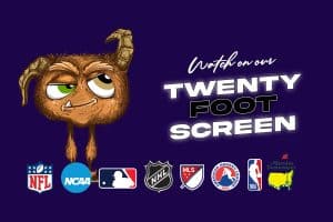 The Ultimate place for Sports Viewing!
