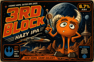 3RD Block from the Sun - Hazy IPA | California Wild Ales