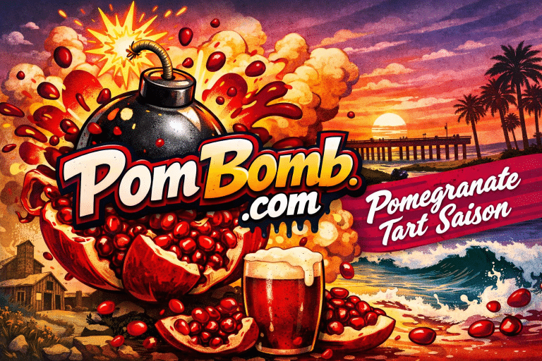 PomBomb.com – Pomegranate Tart Saison