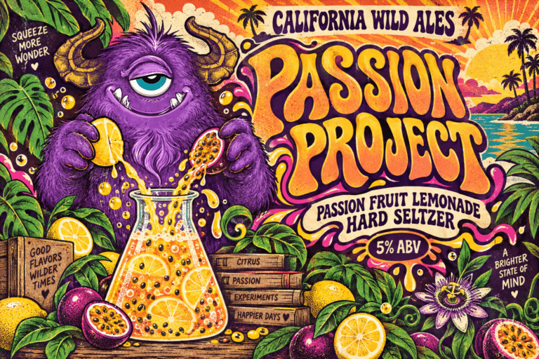 Passion Project – Hard Passionfruit Lemonade Seltzer
